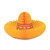 Honeycomb Sombrero Party Centerpieces - 12" - Yellow, Red and Green - Pack of 12 - IMAGE 2