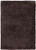 8' x 11' Solid Coffee Brown Hand Woven Rectangular Area Throw Rug - IMAGE 1