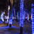 Mini Commercial Christmas Light Set - Blue - 45.5' Green Wire - 100ct - IMAGE 4