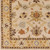 8' Beige and Sage Green Floral Hand Tufted Round Area Throw Rug - IMAGE 3