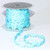 Light Blue Satin Butterfly Embossed Garland Craft Ribbon 0.5" x 40 Yards - IMAGE 2