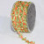 Set of 2 Florescent Pink and Neon Green Rococo Trim Craft Ribbon 0.625" x 54 Yards - IMAGE 2