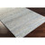 2.5' x 8' Pleasant Manic Beige and Blue Hand Hooked Area Rug - IMAGE 3