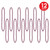 Beaded Necklace Costume Accessories - 33" - Maroon - Pack of 144 - IMAGE 4