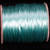 Turquoise Blue Solid Satin Cording Craft Ribbon 0.25" x 144 Yards - IMAGE 1