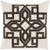 18" Coffee Brown and Beige Woven Square Throw Pillow - Down Filler - IMAGE 1