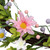 Daisy Twig Artificial Floral Wreath, Green and Pink 15-Inch - IMAGE 5