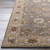 6' x 9' Floral Taupe Brown and Gray Hand Tufted Oval Wool Area Throw Rug - IMAGE 3