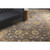 6' x 9' Floral Taupe Brown and Gray Hand Tufted Oval Wool Area Throw Rug - IMAGE 4