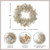 24" Champagne Gold Apple and Pine Needle Artificial Christmas Wreath - Unlit - IMAGE 5