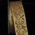 Green and Brown Mistle Wired Craft Ribbon 1.5" x 27 Yards - IMAGE 1