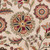 4' Beige and Red Floral Hand Tufted Round Area Throw Rug - IMAGE 2