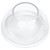 Transparent Floating Glass Bowl Pillar Candle Holder - 7.25" - IMAGE 3