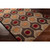 6' x 9' Brown and Yellow Contemporary Rectangular Wool Area Throw Rug - IMAGE 4