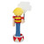 11" Red and Yellow Charms Blow Pop Boy Tabletop Christmas Figurine - IMAGE 3