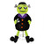 40.5" Black and Green Creepy Standing Frankenstein Monster Lighted Halloween Decor - IMAGE 1