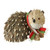 8.5" Beige and Brown Hedgehog Christmas Tabletop Decor - IMAGE 2