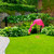 27.5" Standing Hot Pink Feathered Flamingo with Head Down Decoration - IMAGE 3