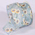 Sheer Light Blue Fresh Summer Flowers Wired Craft Ribbon 2" x 40 Yards - IMAGE 1