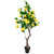 Artificial Peony Flower Potted Tree - 63" - Yellow - IMAGE 2