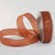 Chocolate Brown Crinkled Satin Wired Craft Ribbon 1" x 54 Yards - IMAGE 1