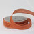 Chocolate Brown Crinkled Satin Wired Craft Ribbon 1" x 54 Yards - IMAGE 2
