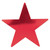Small Metallic Foil Star Cutout Decorations - 5" - Red - Pack of 72 - IMAGE 2