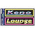 Keno and Lounge Neon Casino Sign Clings - 24" - Pack of 12 - IMAGE 1