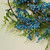 Berry Twig Artificial Wreath, Green and Blue 12-Inch - IMAGE 2