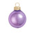 Small Shiny Finish Glass Christmas Ball Ornaments - 2" (50mm) - Lavender - 28ct - IMAGE 1