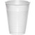Solid Disposable Drinking Party Tumbler Cups - 16 oz. - White - Club Pack of 240 - IMAGE 1