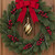 11" Mocha Brown and Gold 2-Finish Striped Shatterproof Christmas Light Bulb Ornament - IMAGE 2