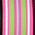 Super Duper Stripes Pink and Green Grosgrain Wired Craft Ribbon 1.5" x 27 Yards - IMAGE 1