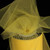 Bright Yellow Contemporary Tulle Craft Ribbon 3 x 550 Yards - IMAGE 1