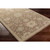 8' x 11' Oriental Camel Brown and Gray Hand Tufted Rectangular Wool Area Throw Rug