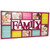 Framed 10 Picture "Family" Photo Frame - 28.75" - Pink - IMAGE 3