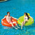 Inflatable Yellow Inner Tube Water Sofa Swimming Pool Lounger Float - 48-Inch - IMAGE 3