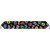Rock & Roll Party Table Runner - 72" - Multicolor - Pack of 12 - IMAGE 4
