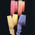 Farmers Check Taffeta Wired Craft Ribbon - 1.5" x 27 Yards - Yellow and White - IMAGE 1