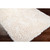 2.5' x 8' Cream White Hand Woven Rectangular Wool Area Throw Rug Runner