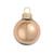 8ct Brown Shiny Finish Glass Christmas Ball Ornaments 3.25" (80mm) - IMAGE 1