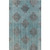 8' x 11' Visual Paragon Teal Blue and Midnight Black Area Rug - IMAGE 1