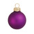 28ct Soft Purple Matte Glass Christmas Ball Ornaments 2" (50mm) - IMAGE 1