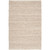 5' x 8' Nature Essence Beige Hand Woven Rectangular Wool Area Throw Rug - IMAGE 1