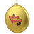 Tootsie Roll "Sugar Babies" Candies Disc Christmas Ornament - 4" - White and Gold - IMAGE 2