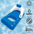 62" Inflatable Blue and White Classic Swimming Pool Lounger With Holders - IMAGE 6