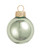 40ct Shale Green Shiny Glass Christmas Ball Ornaments 1.25" (30mm) - IMAGE 1