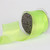 Sheer Bright Lime Green Wired Craft Ribbon 2.375" x 27 Yards - IMAGE 1