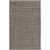 8' x 10' Dove Gray and Beige Hand Woven Rectangular Wool Area Throw Rug - IMAGE 1