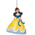 Pretty as a Princess Glittered Christmas Ornament - 4" - Blue and Yellow - IMAGE 2